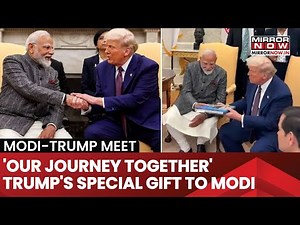 PM Modi Meets 'Friend' Donald Trump, U.S. President Gives Unique Gift | Know About The Gift