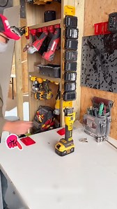 79K views · 589 reactions | It's awesome to store Dewalt Milwaukee tools and batteries like I do.#carpenter #plumber #bluecollar #diyer #tool #drywaller #sparky #tiler #electricianlife #milwaukeetools #dewalttools Storing Dewalt and Milwaukee Tools Efficiently Discover the best ways to organize and store your Dewalt and Milwaukee tools and batteries for maximum efficiency. Perfect for any DIYer! #carpenter #plumber #diyer | Wholeentire.Pro | Facebook