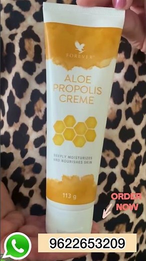 Forever Living Aloe Propolis Cream Review #foreverliving #aloeveraskincare #propoliscream #skincare