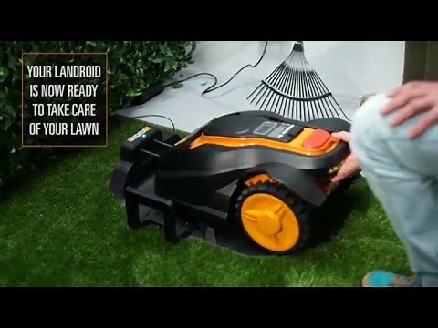 WORX LANDROID M/L robotic lawn mower INSTALLATION English - www.worxlandroid.com