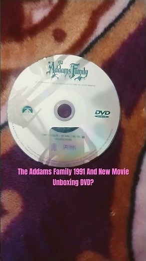 The Addams Family 1991 And New Movie Unboxing DVD? 📀🏚️