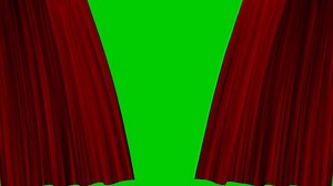 Curtains, Closing Curtains, Stage. Free Stock Video