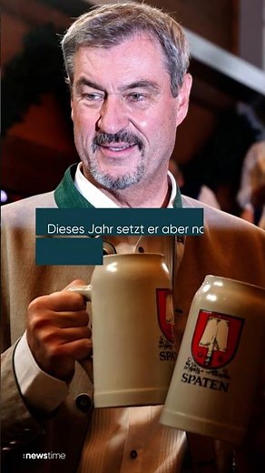 Markus Söder performt Wiesn-Hit