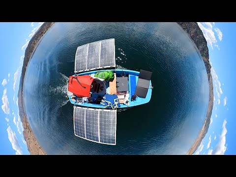 72hrs On My Unlimited Range Solar Boat