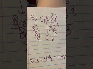 Algebra - Lesson 18 section 2 small book homework