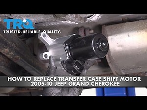 How to Replace Transfer Case Shift Motor 2005-10 Jeep Grand Cherokee
