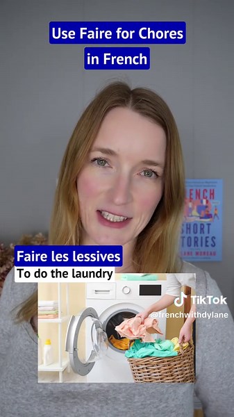 TheperfectFrenchwithDylane (@frenchwithdylane) - Use Faire for Chores in French #LearnFrench #FrenchWithDylane #FrenchTips #FrenchForBeginners #FrenchGrammar #FrenchPronunciation #DailyFrench #FrenchLesson #FrenchVocabulary