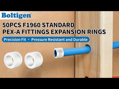 The Pro's Guide to a Perfect PEX-A Connection | Boltigen F1960 Expansion Rings