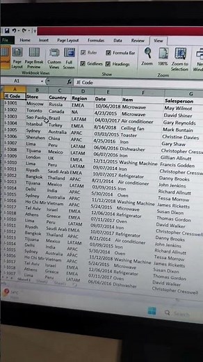 how to freeze row and column in excel | freeze row and column
