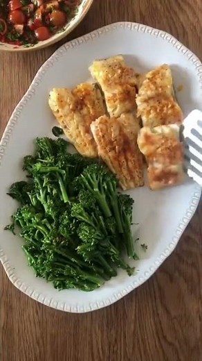 Dinner Platter #codfish #salsa #foodlover #foodie #fishdinner #dinnerideas #dinnerinspiration #fish