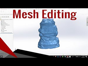 Geomagic for Solidworks - Mesh Editing Tools