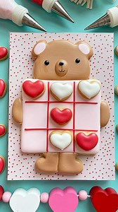 Everyone wins with cookie Tic Tac Toe! Find the cutter set on www.flourbox.com! | The Flour Box