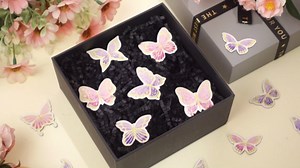 TaoBary 40 Pieces Butterfly Magnetic Bookmarks Cute Magnet Page Markers Bulk Foldable Page Clips for School Students Teachers, Book Lovers, Classroom Gifts, Women Office Reading(Novel)