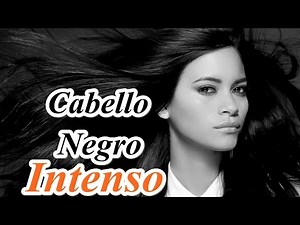 Cómo lograr el cabello negro intenso. #AprendeConGina
