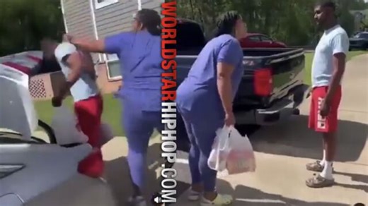 Woman Catches Her Husband Cheating And Buying Groceries For Another Woman's Home! "You Ain't Even Bought Groceries For Your Own Child"