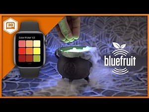 Glowing Cauldron with Color Changing Fog [Dry ICE]