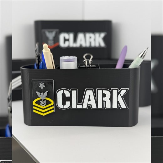 Personalized Navy Senior Chief Petty Officer Desk Organizer, Senior Chief Petty Officer Desk Organizer, Navy Senior Chief Petty Officer Gift - Etsy