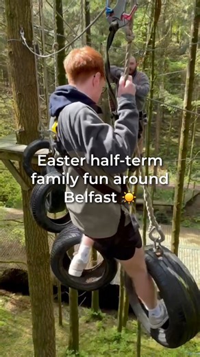 Check out these half-term family activities in & around Belfast 🐰 🍫 Easter is just around the corner, and it’s the perfect time to get out and enjoy some fun-filled adventures with the family. From chocolate hunts and baby animals to thrilling outdoor experiences, there’s something for everyone to enjoy this half-term break! 🐇 Lindt Gold Bunny Hunt at Hillsborough Castle and Gardens 🦙 Try Alpaca Trekking at BallyBurren 🌳 Brave the High Ropes Course at The Jungle 🐣 Meet the baby animals at 