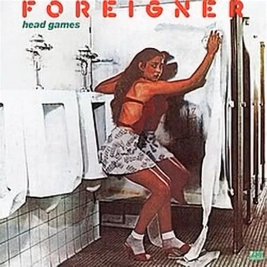 Foreigner Head Games album cover animated by Grok Imagine #albumcover