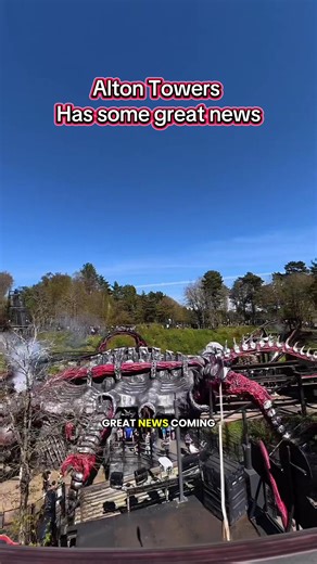 The runaway mine train is opening on the 2nd may at alton towers We are so excited to hear the famous choo choo Are you going to Alton Towers this weekend? #altontowers #themepark #rollercoaster #thingstodo #amusmentpark
