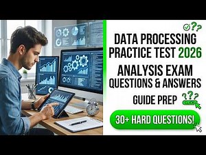 Pass Your 2026 Data Processing Exam Fast With These Practice Questions And Expert Answers
