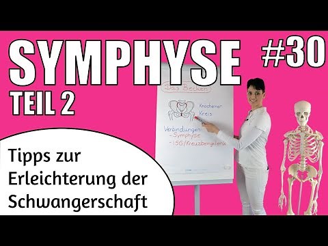 Symphysenlockerung oder Symphysensprenung erkennen | Symphyse Schmerzen in der Schwangerschaft