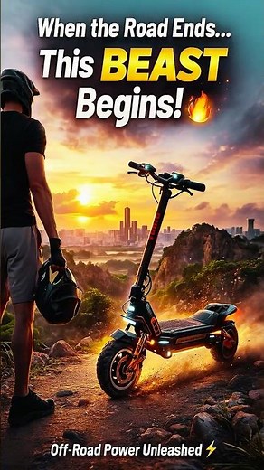 This INSANE OffRoad Scooter Can Handle ANY Terrain!