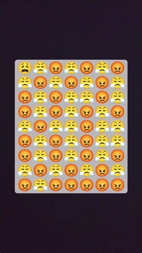 how many angry emojis in this pic