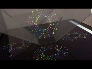 p5.js で擬似ホログラム（ペッパーズ・ゴーストと呼ばれる視覚トリックを用いたもの）