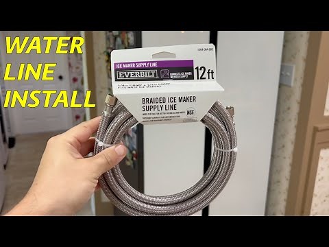 How To Install A Water Line To Your Refrigerator