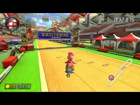 Excitebike Arena [150cc] - 1:38.746 - nasuno (Mario Kart 8 Deluxe World Record)