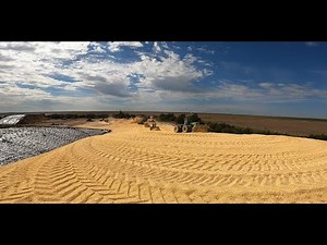 High Moisture Corn Cracking, Packing, and Storage Process "Part 2" 2025! (Season 4 · Episode 46)