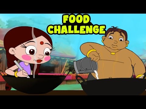 Chutki - Dholakpur Food Challenge | Funny Cooking Battle | Cartoons for Kids in Hindi