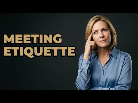 What Are Key Rules For Online Meeting Manners?