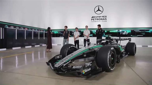 Wolff, Russell and Antonelli launch Mercedes' 2026 Formula One car