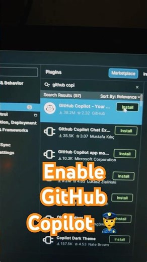GitHub Copilot enable in IntelliJ idea #programming #copilot #github #developer #coding #programming