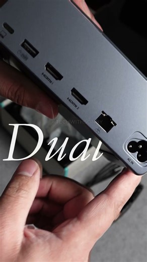 Finally a Dock That Actually Works #tech #setup