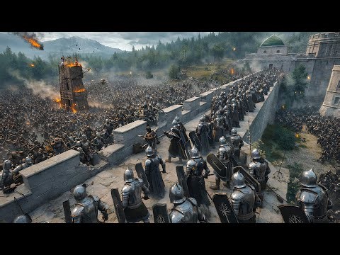 Can 1000 Gondorians Stop 3000 Mordor Orcs Siege – LOTR Mod | Mount & Blade 2 Bannerlord