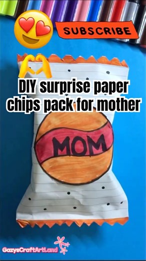 Notebook paper gift idea|Mother’s Day gift idea|# viral#blind bag for mother # gift for mothers#diy