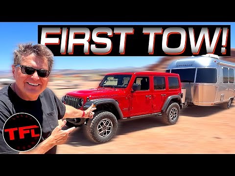 Can The New 2024 Jeep Wrangler Tow? The Answers Is NOT Unexpected As I Find Out Towing An Airstream!
