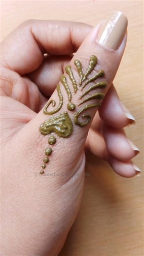 Front hand easy mehandi design #mehndi #henna #mehandidesign #letestmehndi