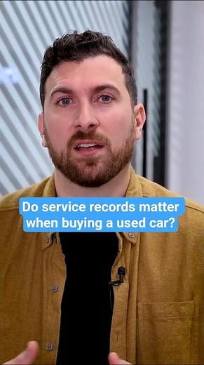 Do service records matter when buying a used car? #canada #carbuyingtips #carmaintenance #usedcars