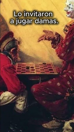 El juego de damas #historiadelarte #vintage