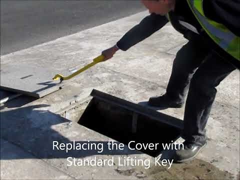 Lifting Concrete Covers | Cubis Product Installation