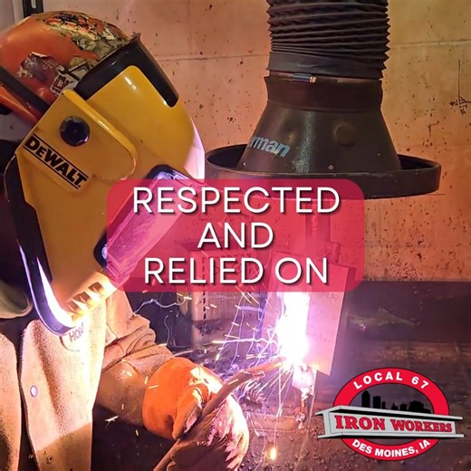 It takes skill, strength, and determination to do what we do. Ironworkers are respected across the trades. #unionironworkers #IW67 www.ironworkerslocal67.com/careers | Ironworkers Local 67 | Facebook
