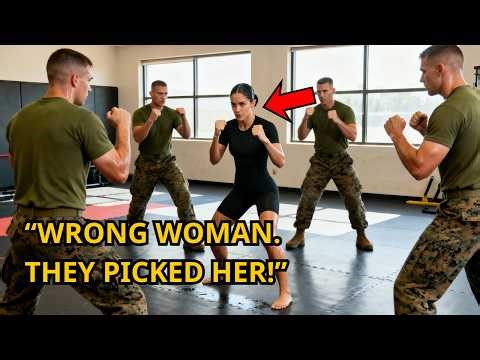 Four recruits boxed her in inside mess hall forty-five seconds later they found out she Navy SEAL..