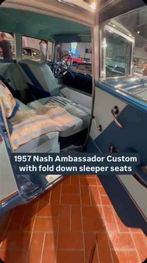 Motor City Car Culture | 1957 Nash Ambassador Custom at @gilmorecarmuseum From the description “The Nash Ambassador is a luxury automobile produced by Nash Motors... | Instagram