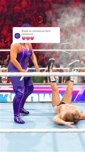 WWE Intergender Match at its best #wwesuperstar #shortsfeed #wrestling