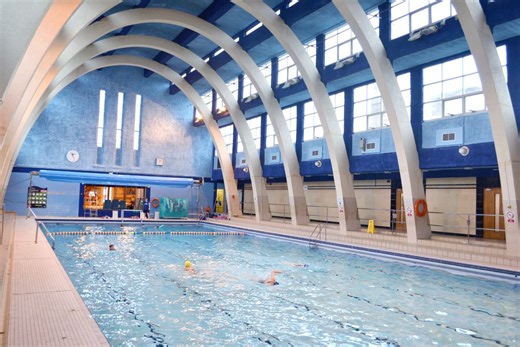 Art Deco swimming pool in the UK with rare Victorian baths named one of the best