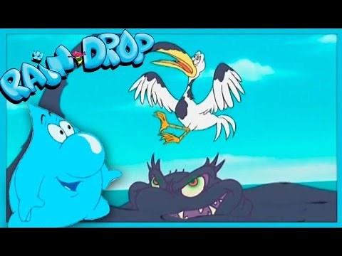 How oil harms marine environments - educational kids videos